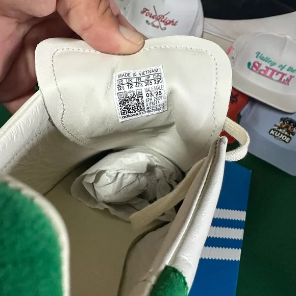 Adidas Stan Smith Lux White Sneakers - Picture 6 of 6